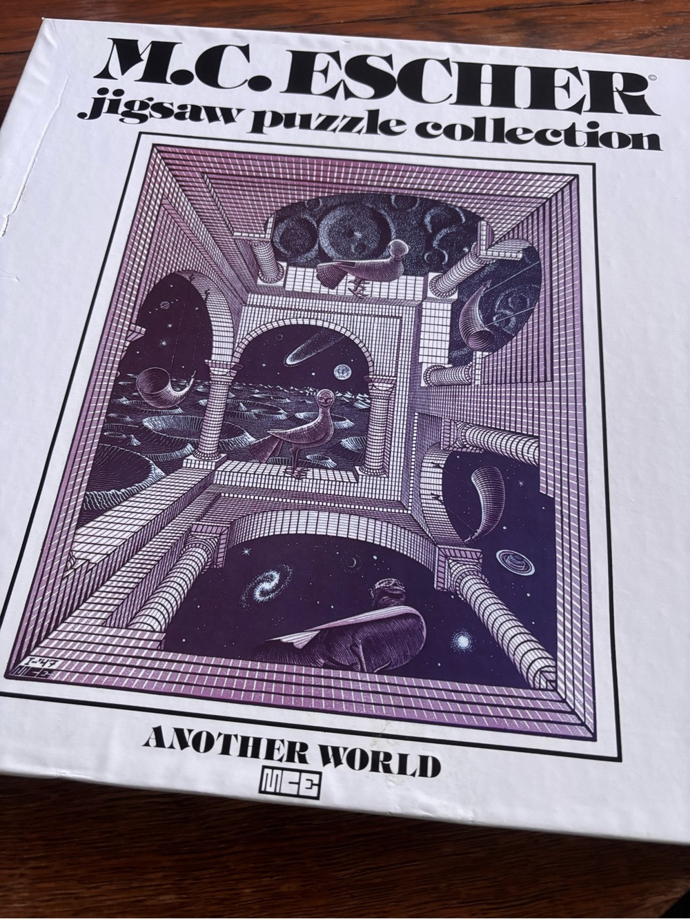 M.C. Escher "Another World" Jigsaw Puzzle - 1977 Artwork - Published in Holland